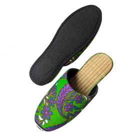 Medium Tatami Print Mix Slippers