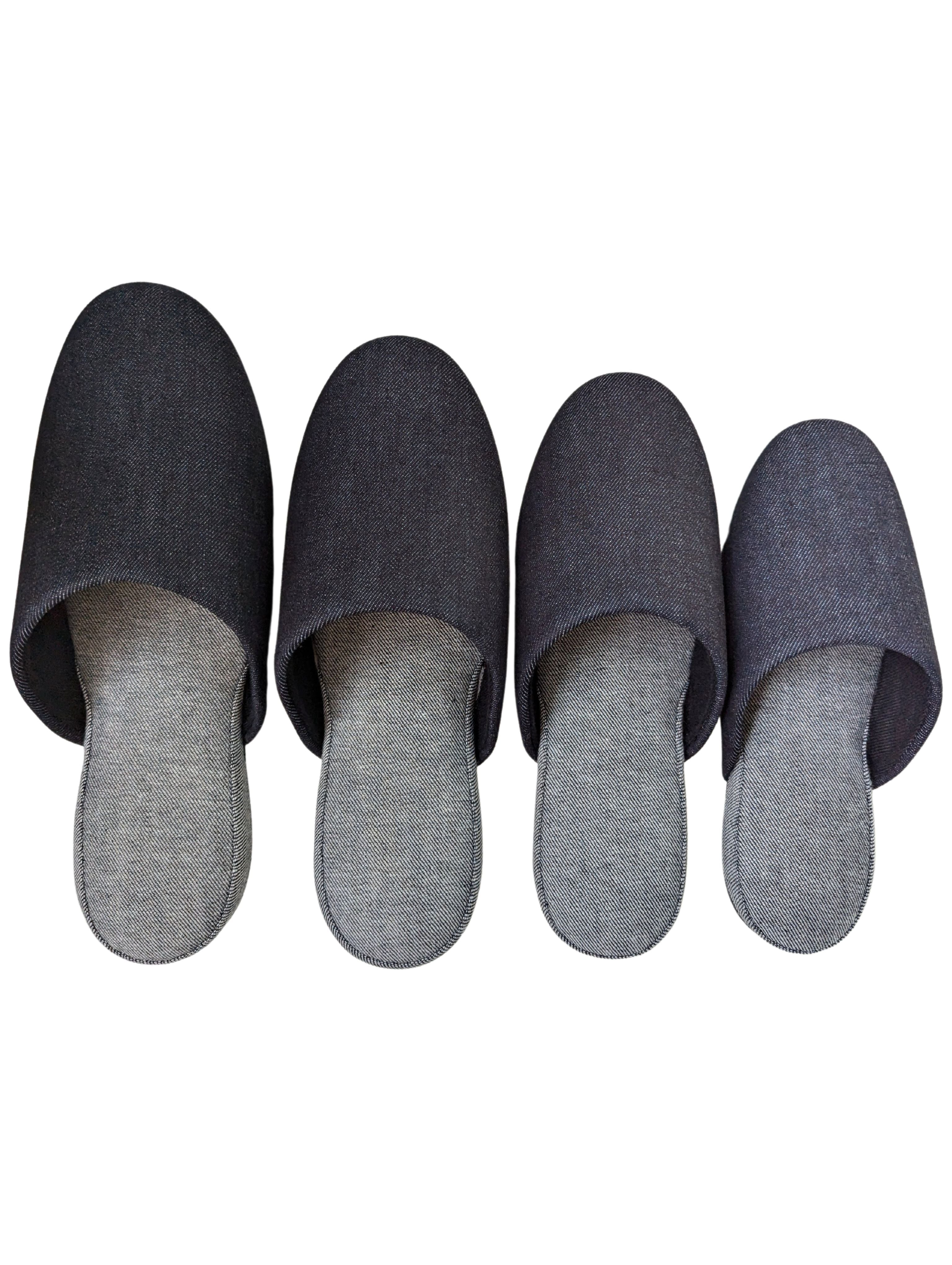 Denim Hiroshima Slippers Simple