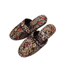 Medium Block Printing Flowers Mix Slippers