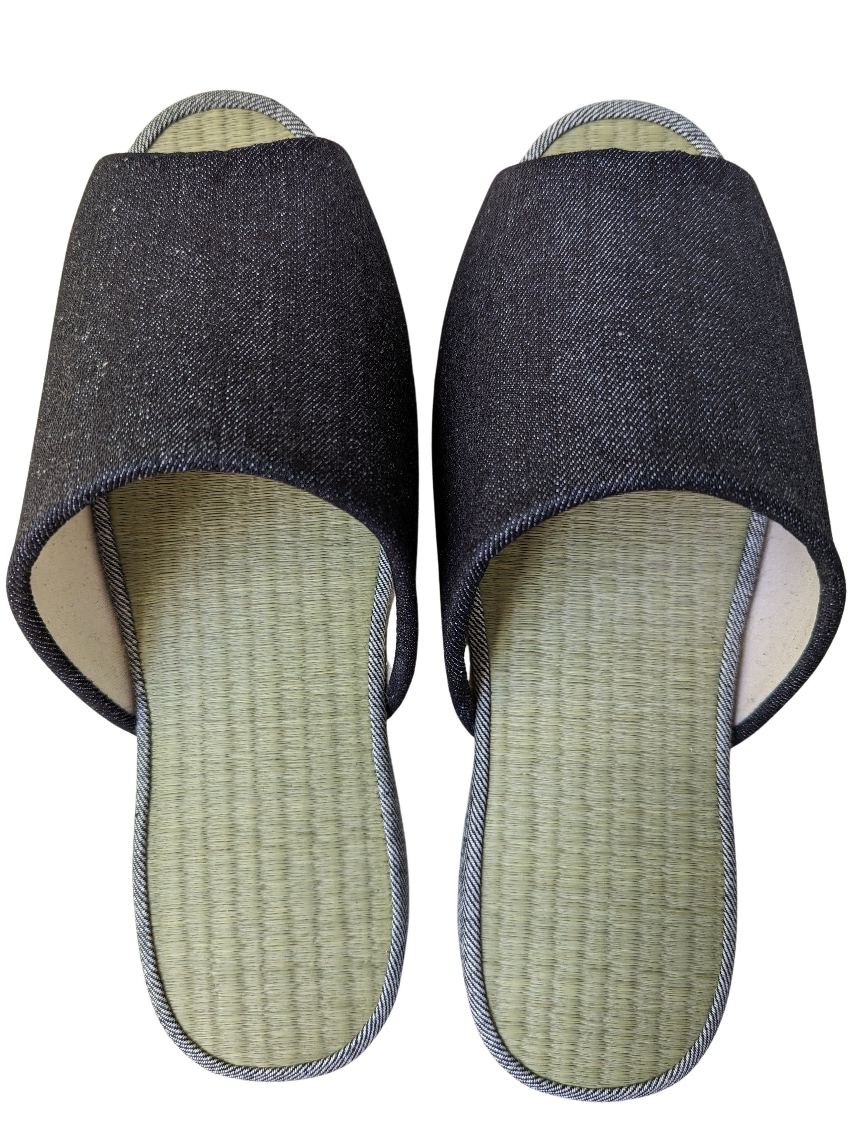 Open-toe TATAMI Denim Slippers A-Type
