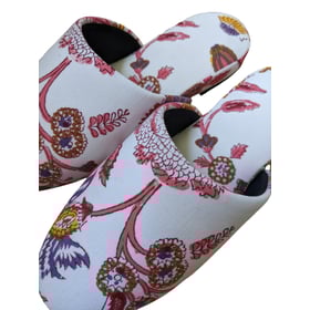 Medium Block Printing Flowers Mix Slippers