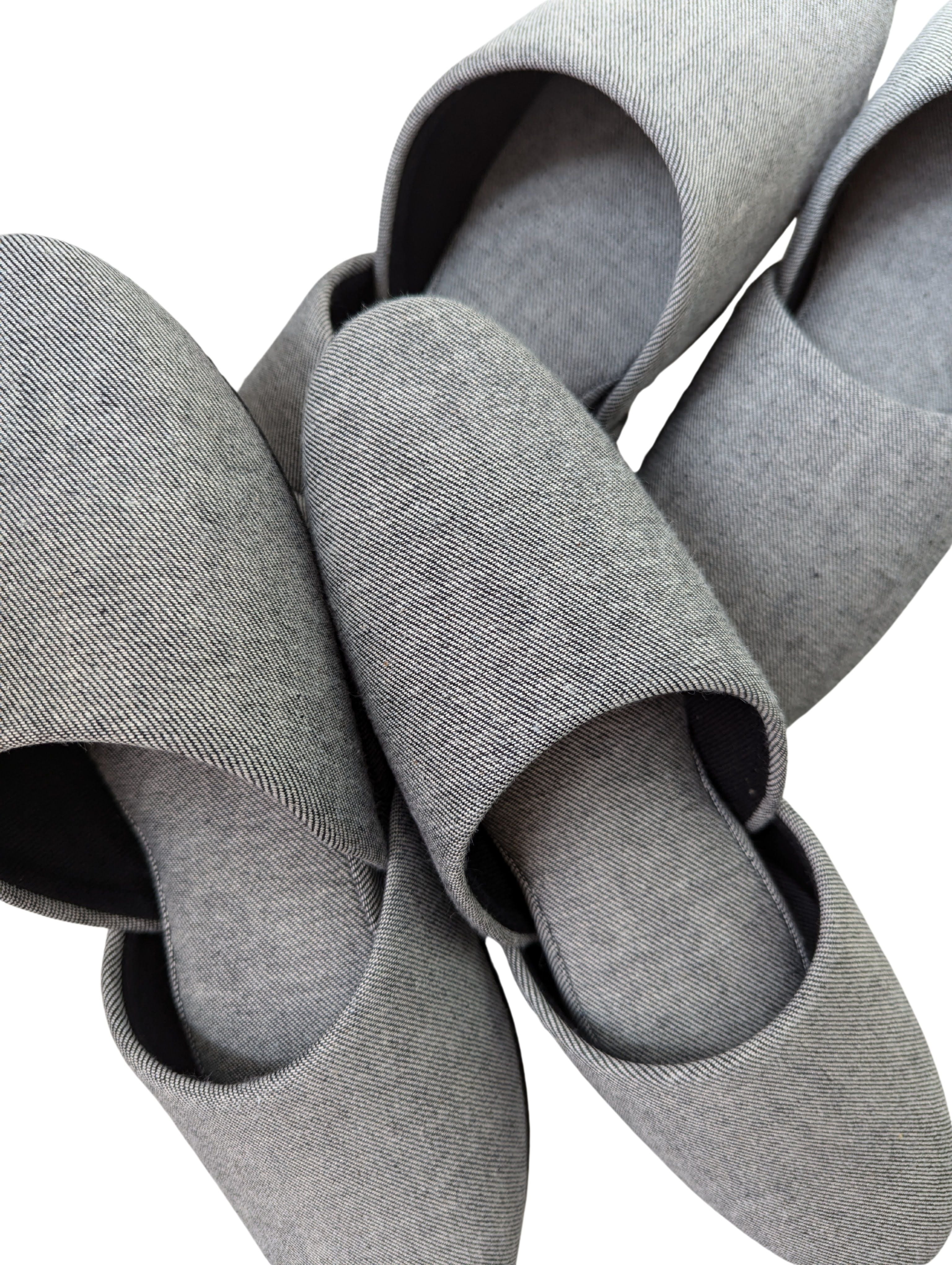 Denim Hiroshima Slippers Simple B-type