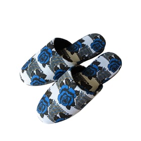 Medium Rose Print Mix Slippers