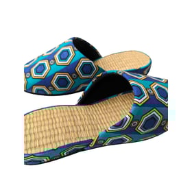 Medium Tatami Print Mix Slippers