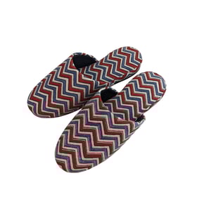 Large Block Printing Flowers Mix Slippers