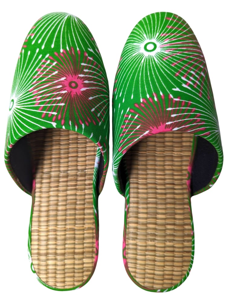 Medium Tatami Print Mix Slippers