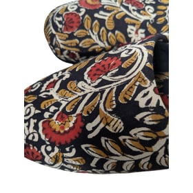 Medium Block Printing Flowers Mix Slippers