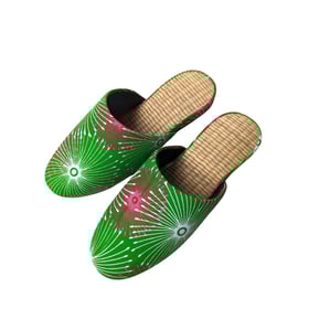 Medium Tatami Print Mix Slippers