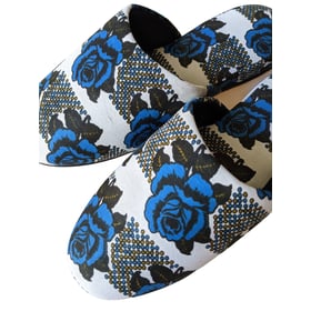 Medium Rose Print Mix Slippers