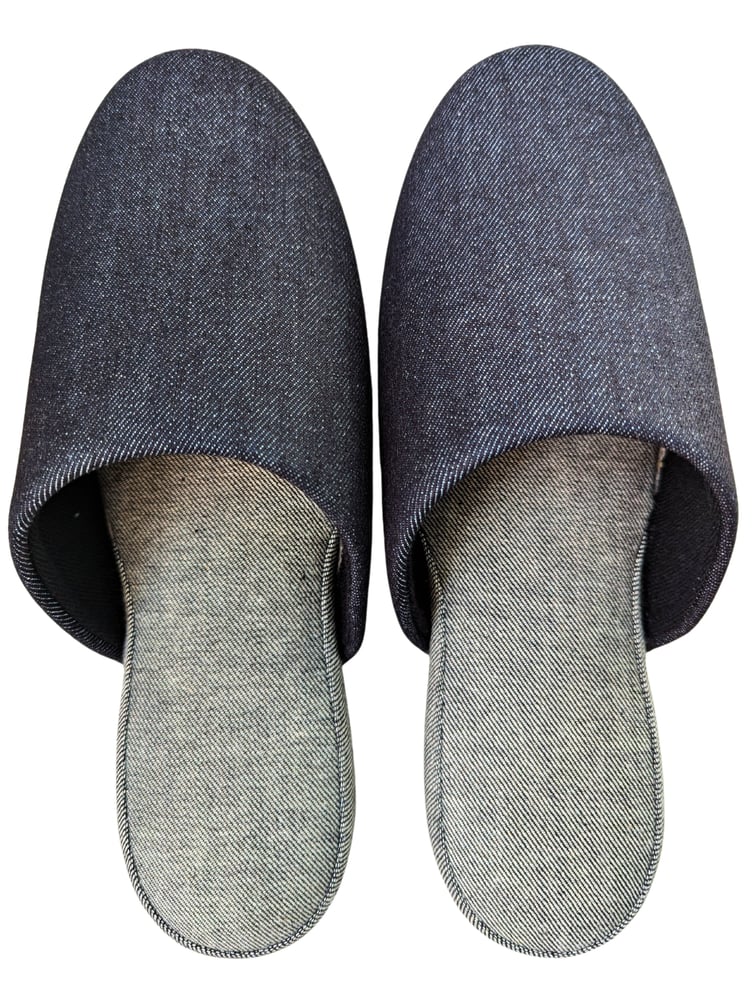 Denim Hiroshima Slippers Simple