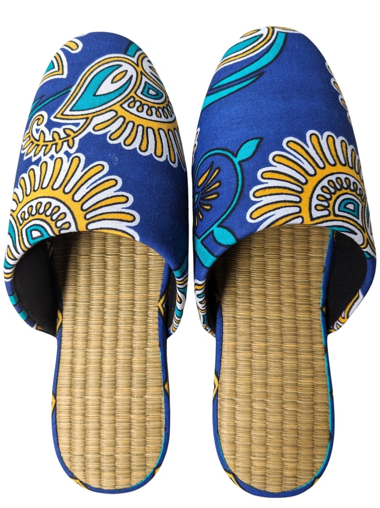 Medium Tatami Print Mix Slippers