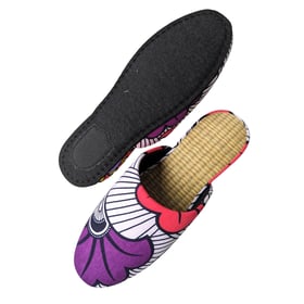 Medium Tatami Print Mix Slippers