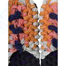 Knit up-cycle slippers