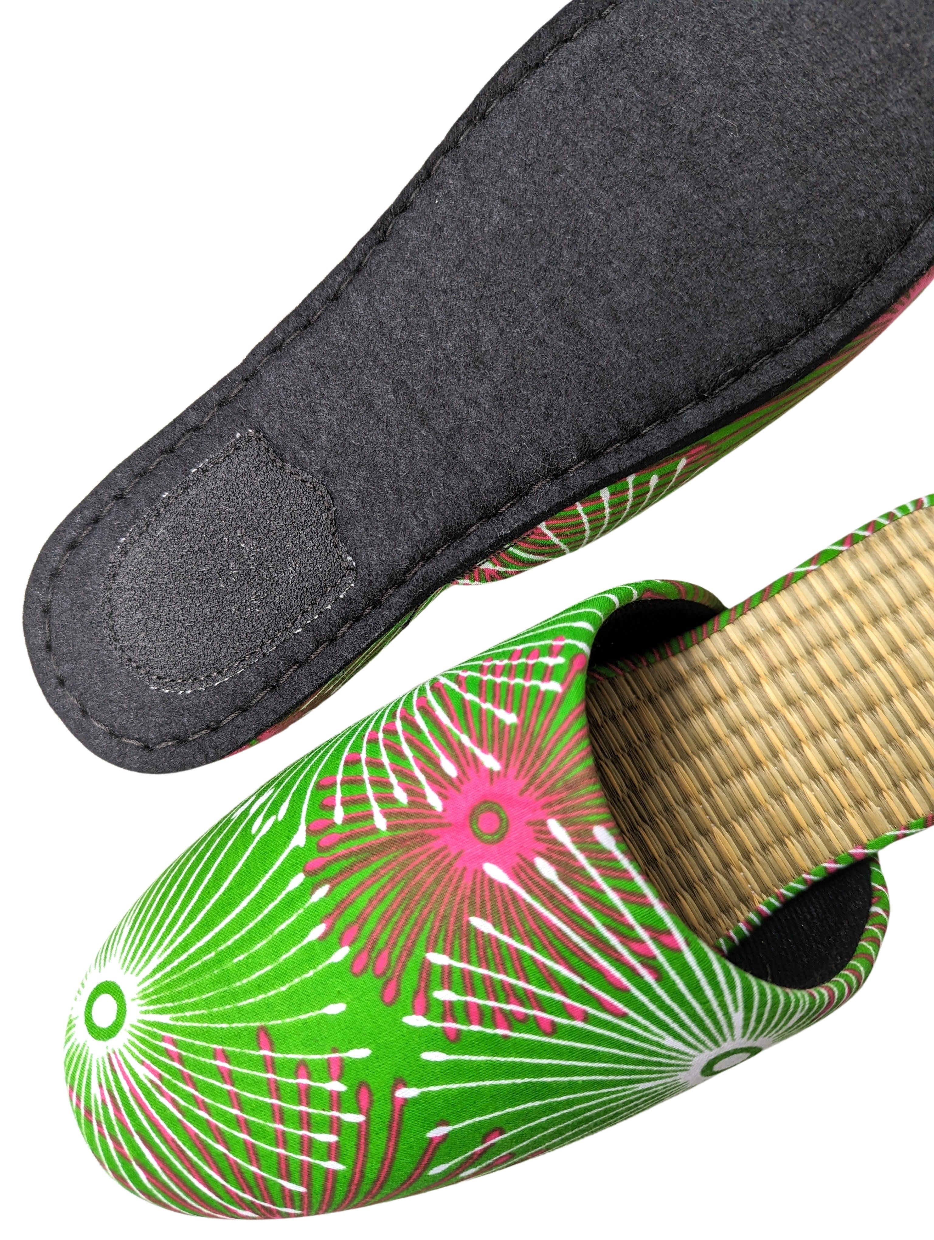Medium Tatami Print Mix Slippers