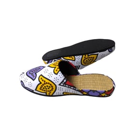 Medium Tatami Print Mix Slippers