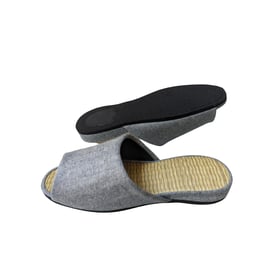 Open-toe TATAMI Denim Slippers Mix color B-type