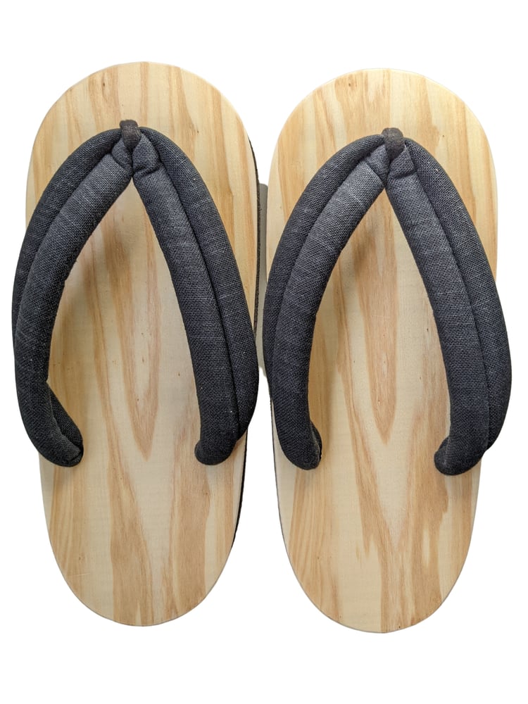 Wood summer Indoor slippers Geta Japanese Slippers YORU