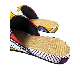 Medium Tatami Print Mix Slippers